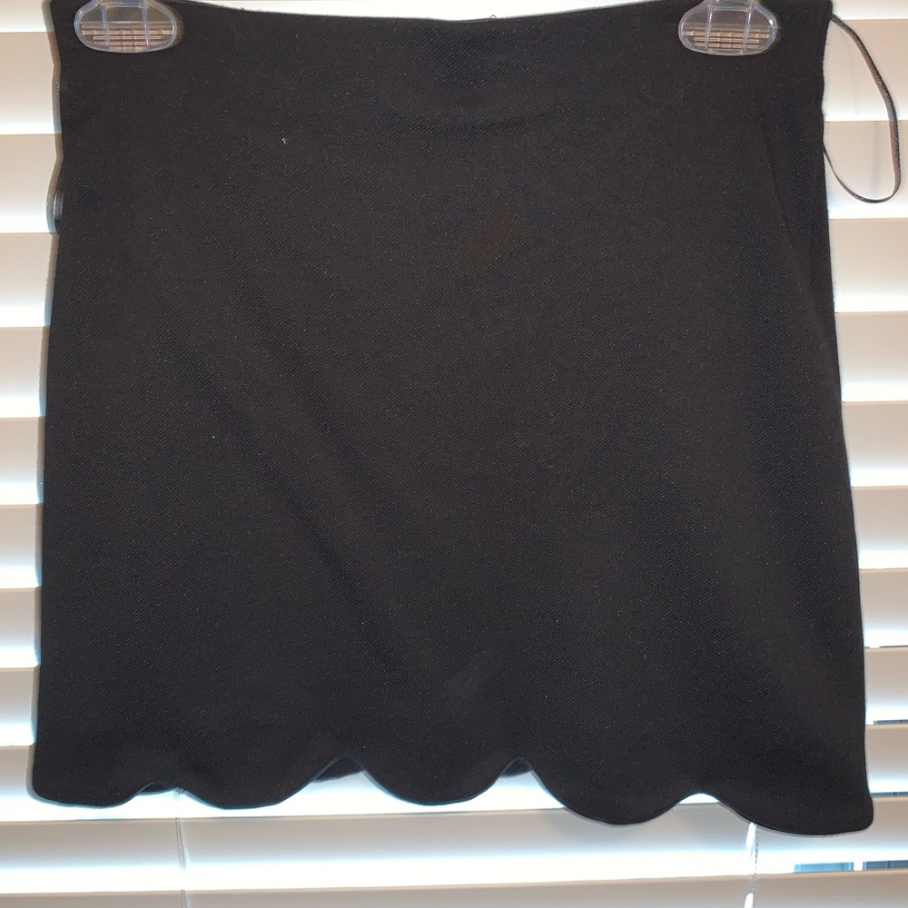 Topshop black skirt